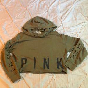 Victoria’s Secret PINK cropped HOODIE